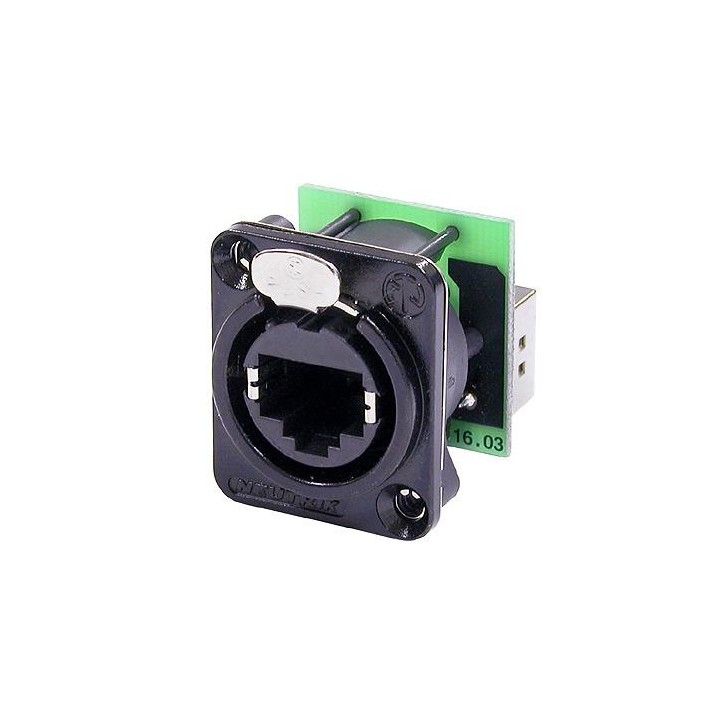 Neutrik - CONECTOR NE 8 FDP B - Cabo RJ-45 | Z-Bombilla