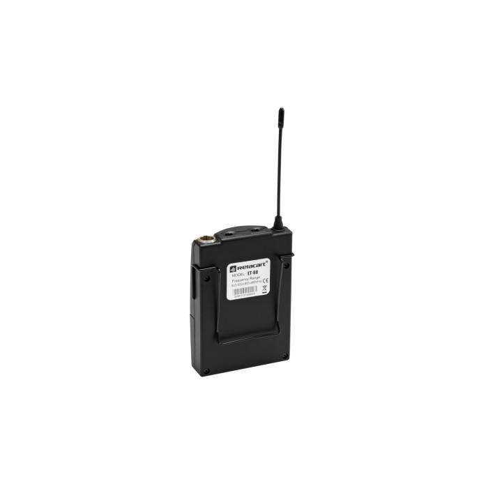 RELACART - ET-60 Bodypack with Lavalier Microphone for WAM-402 - Microfone de Lapela | Z-Bombilla