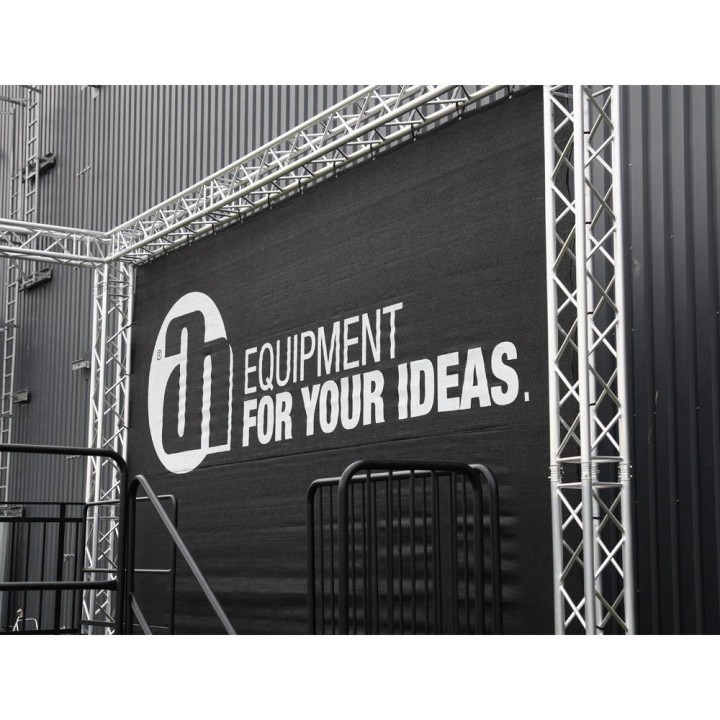 Adam Hall - 0155100 W - Tule - Cortinas | Z-Bombilla