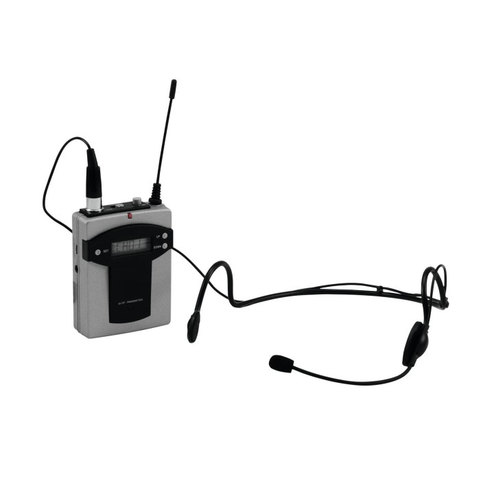 Omnitronic - TM-105 Transmitter Set XLR WAMS-05 - Micròfon de Diadema | Z-Bombilla