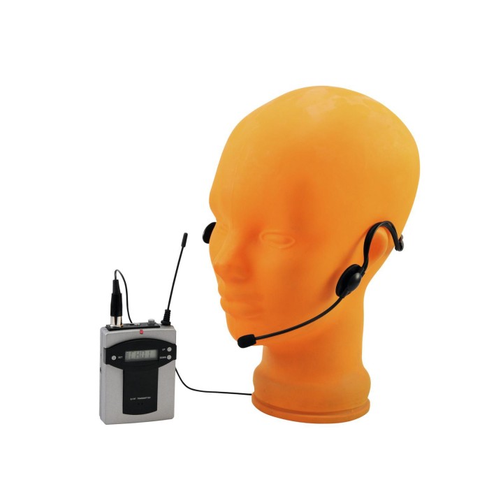 Omnitronic - TM-105 Transmitter Set XLR WAMS-05 - Micròfon de Diadema | Z-Bombilla