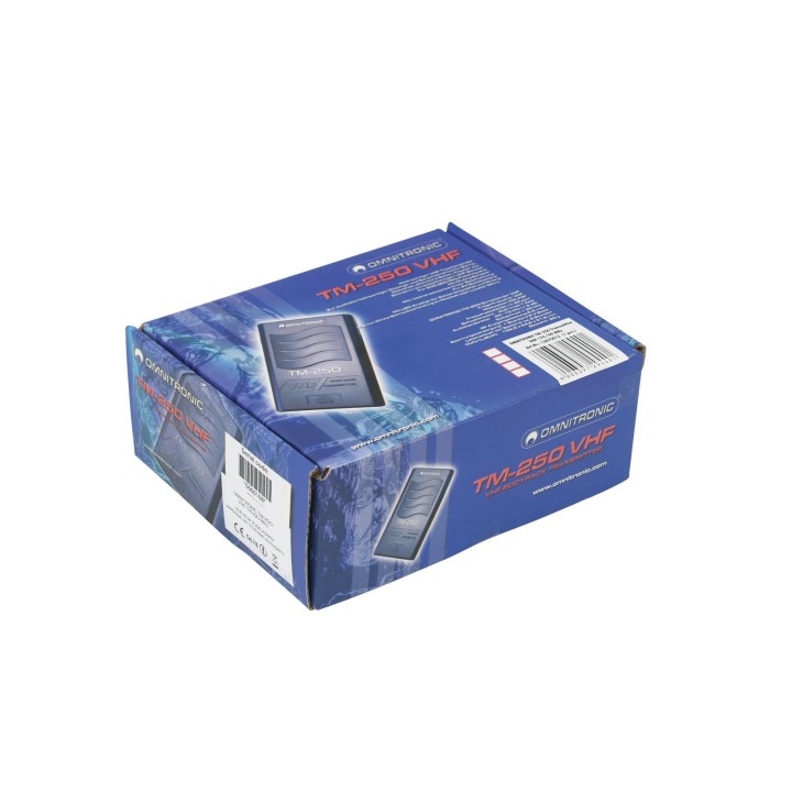 Omnitronic - TM-250 Transmitter VHF179.000 - Microfone de Lapela | Z-Bombilla