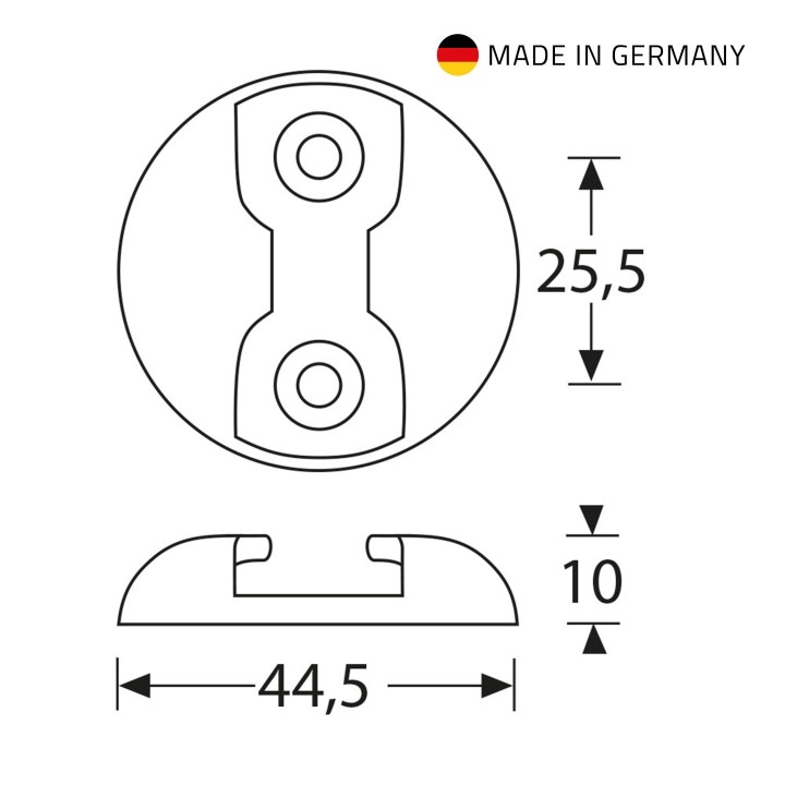 Adam Hall - 5725 B - Speaker Accessories | Z-Bombilla