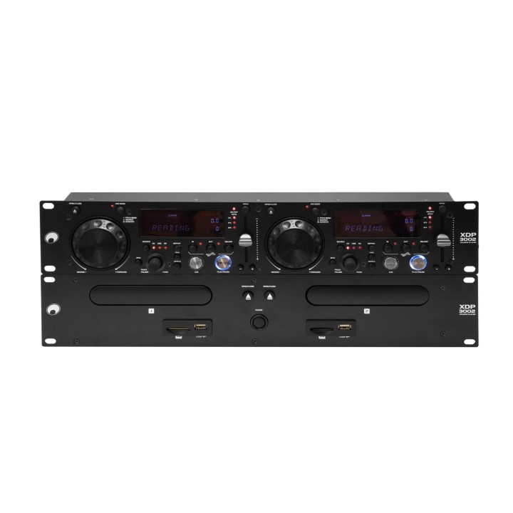 Omnitronic - XDP-3002 Dual CD/MP3 Player - Leitor de CD | Z-Bombilla