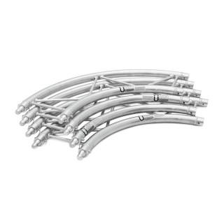 Alutruss - BILOCK Circle d=1,5m (inside) horizontal - Truss Circulated Aluminium | Z-Bombilla