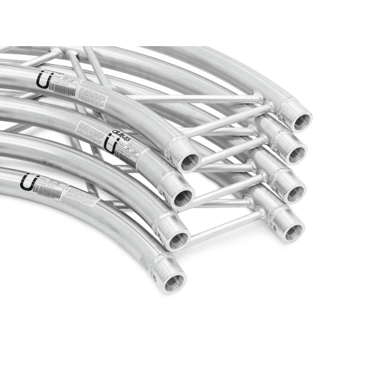 Alutruss - BILOCK Circle d=1,5m (inside) horizontal - Truss d'Alumini Circular | Z-Bombilla