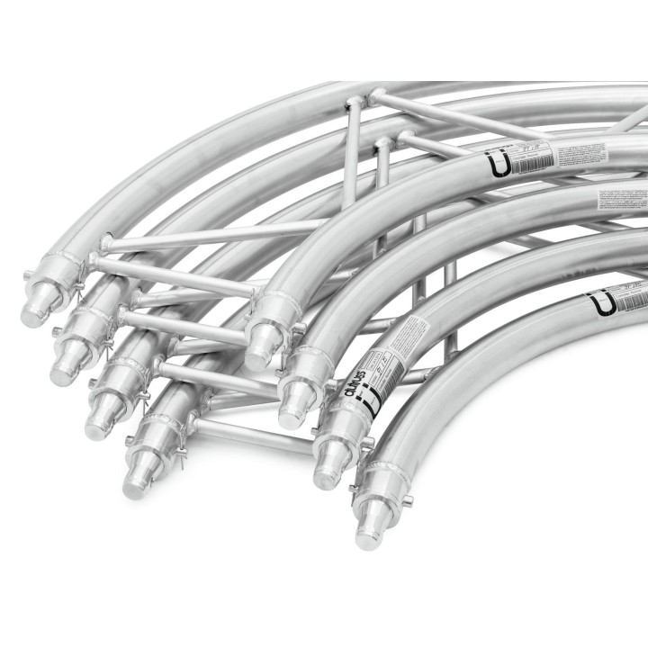 Alutruss - BILOCK Circle d=1,5m (inside) vertical - Truss d'Alumini Circular | Z-Bombilla