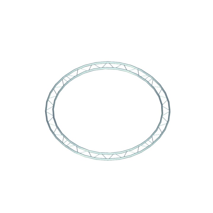 Alutruss - BILOCK Circle d=2m (inside) horizontal - Truss Circulated Aluminium | Z-Bombilla