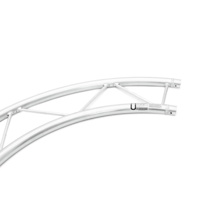 Alutruss - BILOCK Element f.Circle 1,5m ins.hori.90° - Truss Circulated Aluminium | Z-Bombilla