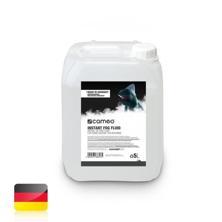 Cameo - INSTANT FOG FLUID 5 L - Fumaça Líquida | Z-Bombilla