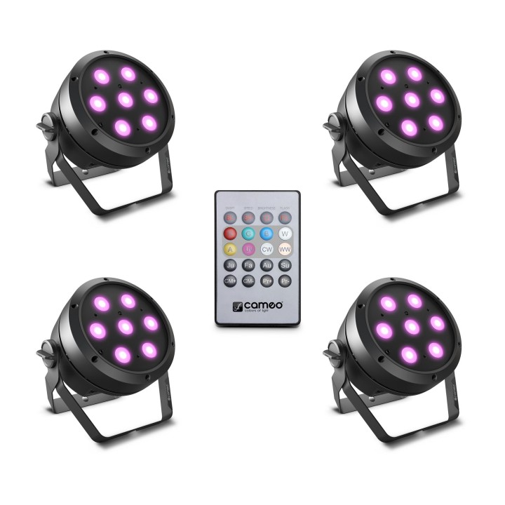 Cameo - ROOT PAR 4 SET 1 - LED Spotlights várias | Z-Bombilla