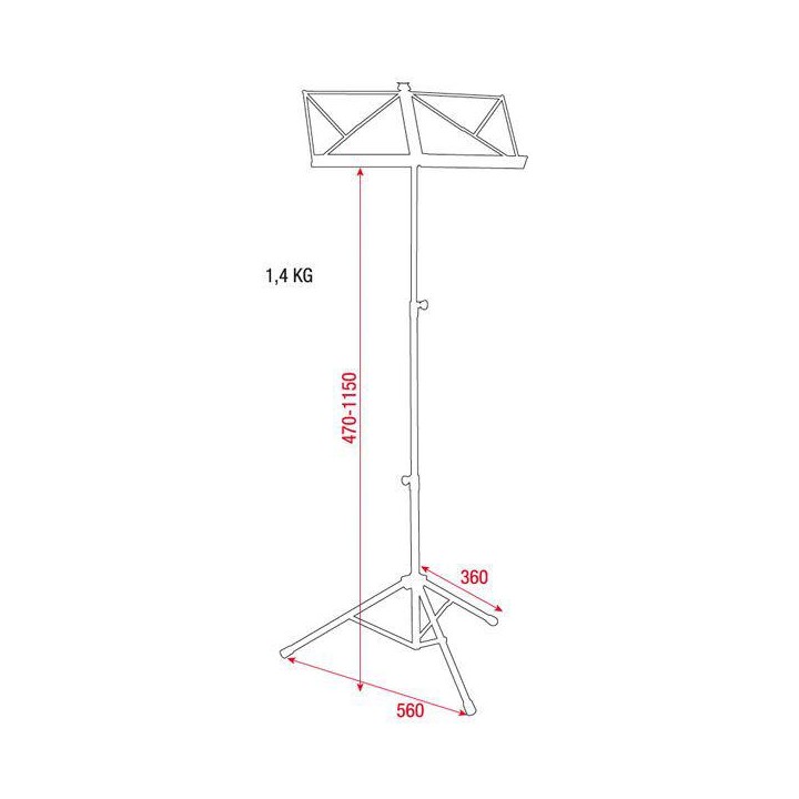 Dap Audio - D8351 - Stand Pieghevoli | Z-Bombilla