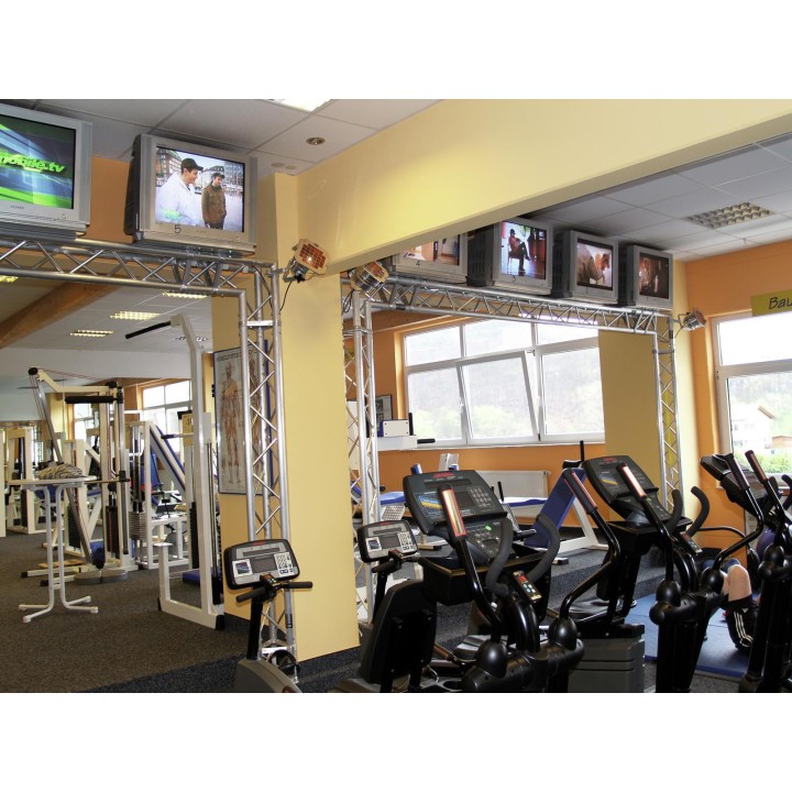 Alutruss - TRILOCK 6082-5000 3-Way Cross Beam - 3 Points Aluminium Truss 29 x 29 cm | Z-Bombilla