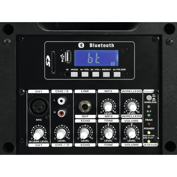 Omnitronic - Set WAMS-065BT + Battery - Sistemas de som Portátil | Z-Bombilla