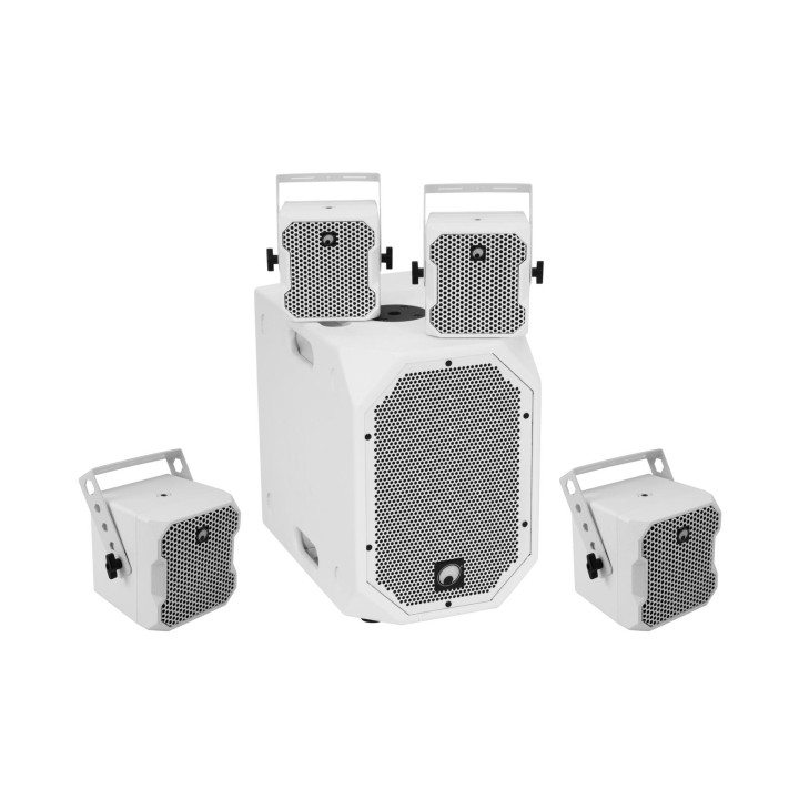 Omnitronic - Set BOB-10A wh + 4x BOB-4 wh - Auto-alimentado | Z-Bombilla