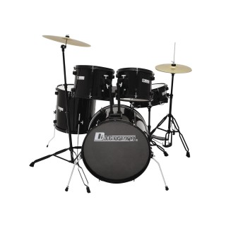 Dimavery - DS-200 Drum set, black - Acoustic Drum Set | Z-Bombilla