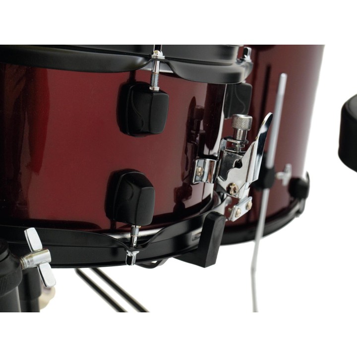 Dimavery - DS-200 Drum set, wine red - Acoustic Drum Set | Z-Bombilla