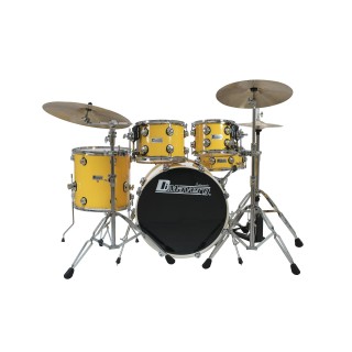 Dimavery - DS-620 Drum Set, yellow - Acoustic Drum Set | Z-Bombilla