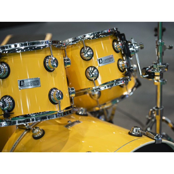 Dimavery - DS-620 Drum Set, yellow - Acoustic Drum Set | Z-Bombilla
