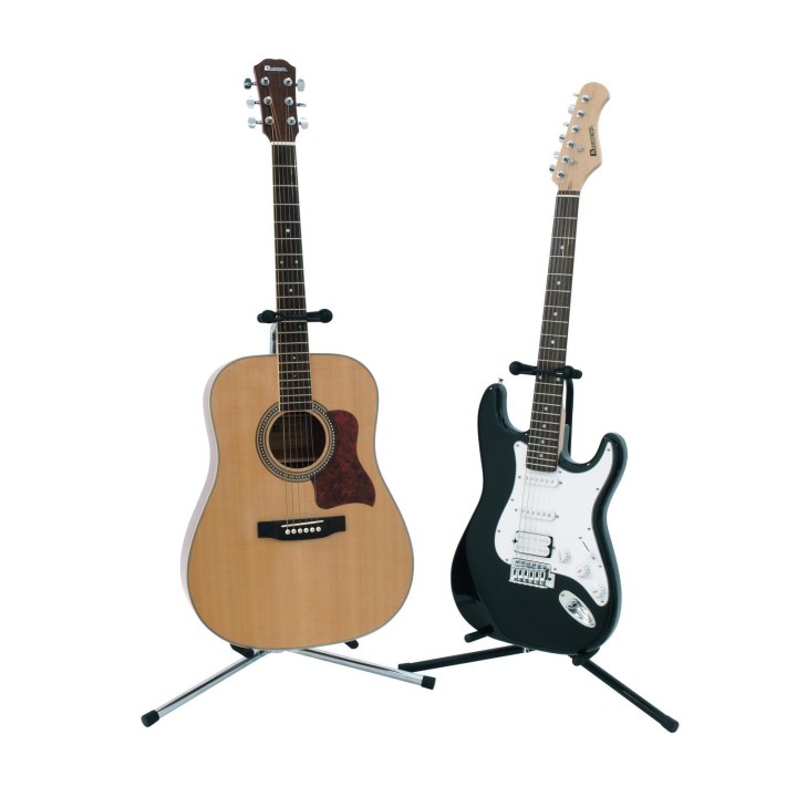 Dimavery - Guitar Stand black, ECO - Guitarra e Baix - Acessórios | Z-Bombilla
