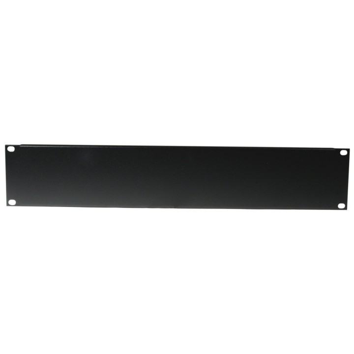 Omnitronic - Front Panel Z-19U-shaped steel black 2U - Tapas / Painéis - Acessórios para Racks | Z-Bombilla