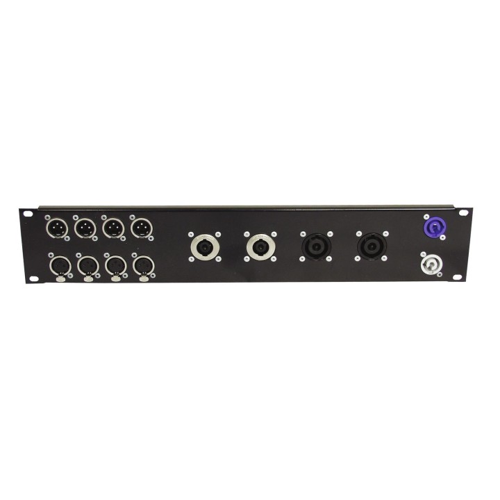Omnitronic - Front Panel Z-19 8x D-Type/4xNL8/T 2U - Tapas / Painéis - Acessórios para Racks | Z-Bombilla