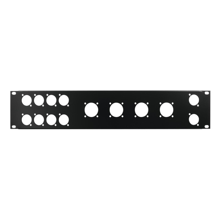 Omnitronic - Front Panel Z-19 8x D-Type/4xNL8/T 2U - Tapas / Painéis - Acessórios para Racks | Z-Bombilla
