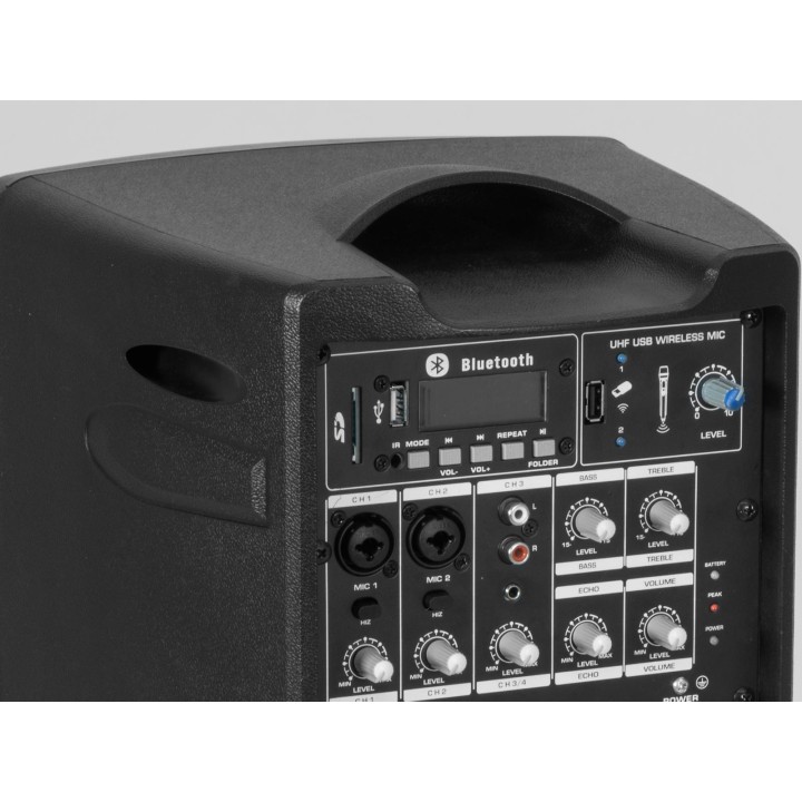 Omnitronic - WAMS-08BT MK2 Wireless PA System - Sistemas de som Portátil | Z-Bombilla