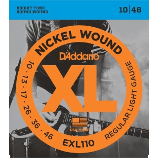 D'addario - EXL110 -XL REGULAR LIGHT [10-46] - Electric Guitar String | Z-Bombilla
