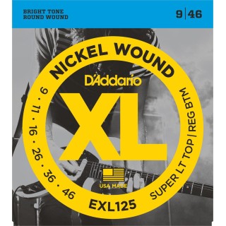 D'addario - EXL125 - XL SUP.LIGHT [09-46] - Electric Guitar String | Z-Bombilla