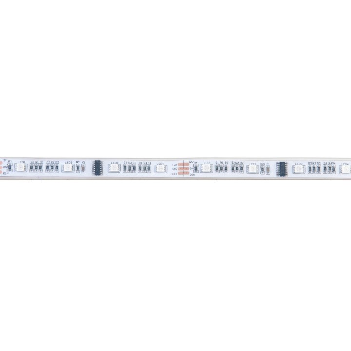 Eurolite - LED IP Pixel Strip 160 5m RGB 12V - 12V LED Strip RGB | Z-Bombilla