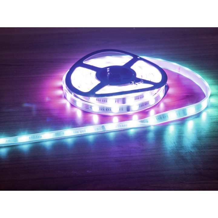 Eurolite - LED IP Pixel Strip 160 5m RGB 12V - 12V LED Strip RGB | Z-Bombilla