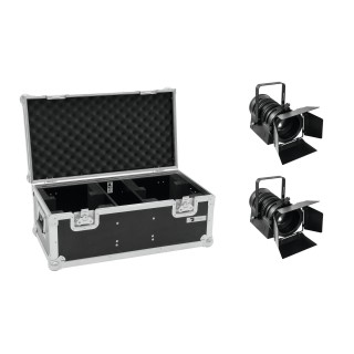 Eurolite - Set 2x LED THA-60PC + Case - LED Efeito Set | Z-Bombilla