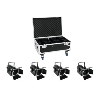 Eurolite - Set 4x LED THA-60PC + Case - LED Efeito Set | Z-Bombilla