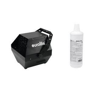 Eurolite - Set B-90 Bubble machine black + bubble fluid 1l - Máquina de Bolha | Z-Bombilla