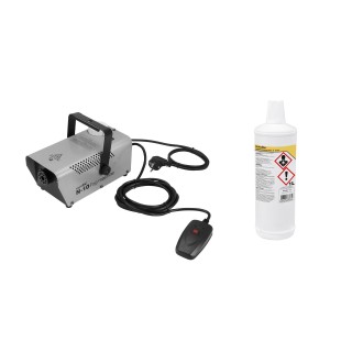 Eurolite - Set N-10 silver + B Basic smoke fluid 1l - Màquina de Fum | Z-Bombilla