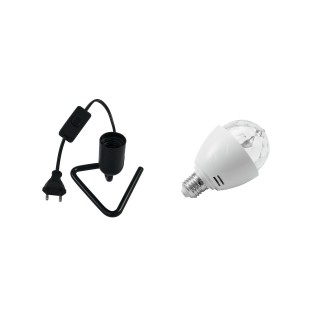 Eurolite - Set LED BC-1 RGB + Triangle base black - LED Luce Decorativa | Z-Bombilla