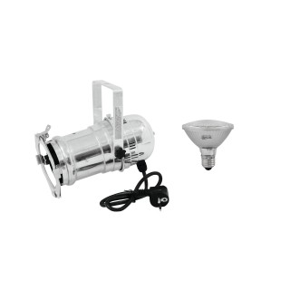 Eurolite - Set PAR-30 Spot sil + PAR-30 230V SMD 11W E-27 LED 3000K - Foco PAR-30 | Z-Bombilla