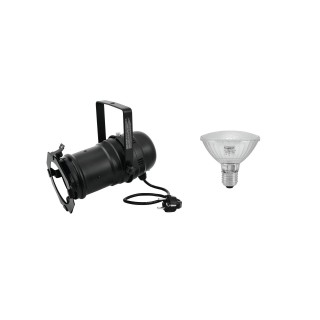 Eurolite - Set PAR-30 Spot bk + PAR-30 230V SMD 11W E-27 LED 6500K - Foco PAR-30 | Z-Bombilla