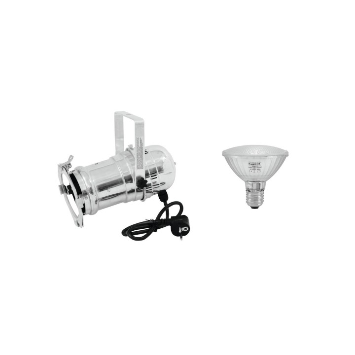 Eurolite - Set PAR-30 Spot sil + PAR-30 230V SMD 11W E-27 LED 6500K - Foco PAR-30 | Z-Bombilla