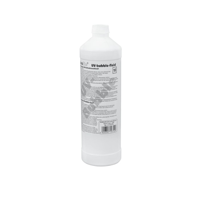Eurolite - UV Bubble Fluid Set 3x1l - Macchina Bubble | Z-Bombilla