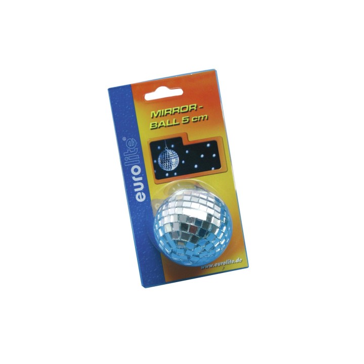 Eurolite - Mirror Ball 5cm in blister - Bolas de Espelho e Motores | Z-Bombilla