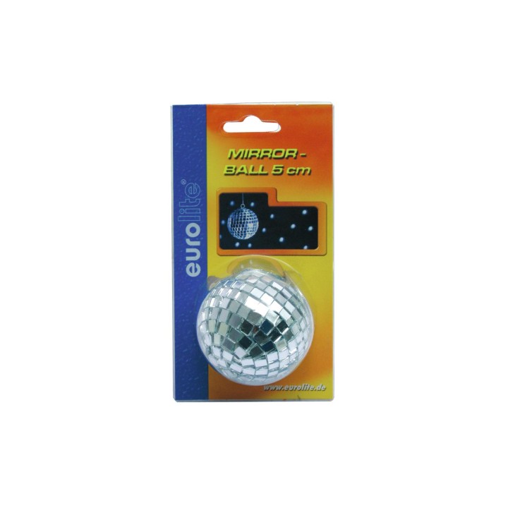 Eurolite - Mirror Ball 5cm in blister - Bolas de Espelho e Motores | Z-Bombilla