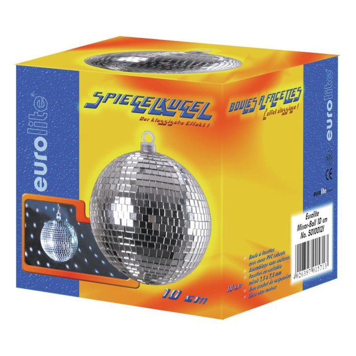 Eurolite - Mirror Ball 10cm - Palle Specchio e Motori | Z-Bombilla