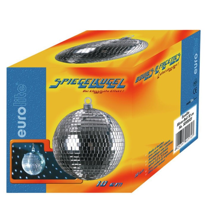 Eurolite - Mirror Ball 10cm - Palle Specchio e Motori | Z-Bombilla