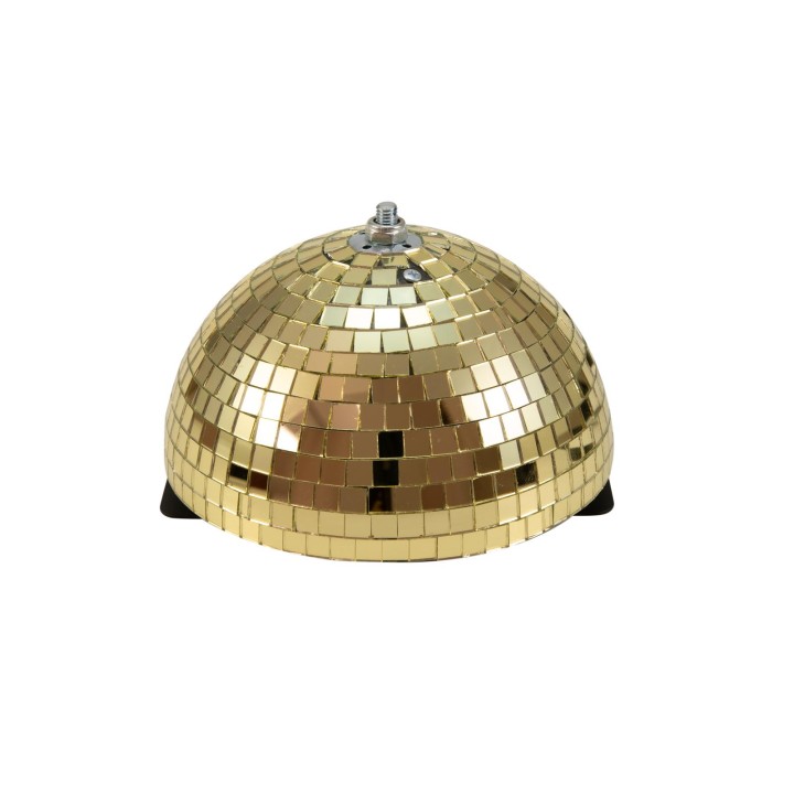 Eurolite - Half Mirror Ball 20cm gold motorized - Palle Specchio e Motori | Z-Bombilla