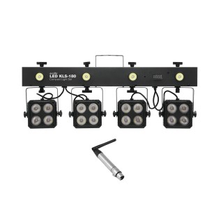 Eurolite - Set LED KLS-180 + QuickDMX  - LED Efeito Set | Z-Bombilla