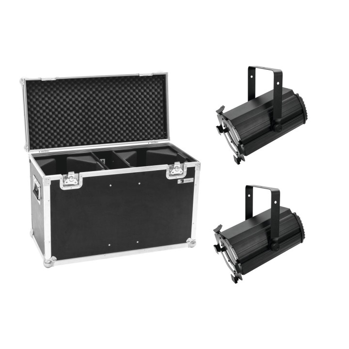 Eurolite - Set 2x LED THA-120PC Theater-Spot + Case - Foco PC | Z-Bombilla