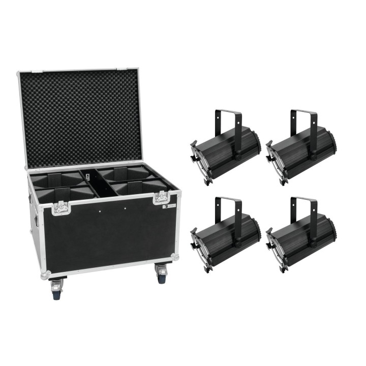 Eurolite - Set 4x LED THA-120PC Theater-Spot + Case - Focu PC | Z-Bombilla