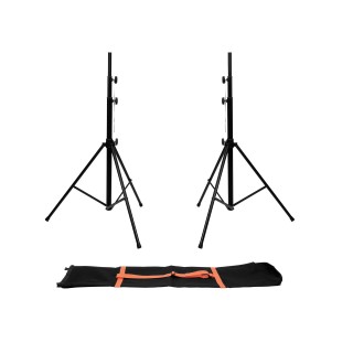 Eurolite - Set 2x LS-1 EU Steel + Carrying bag - Tripé Manual de Elevação | Z-Bombilla